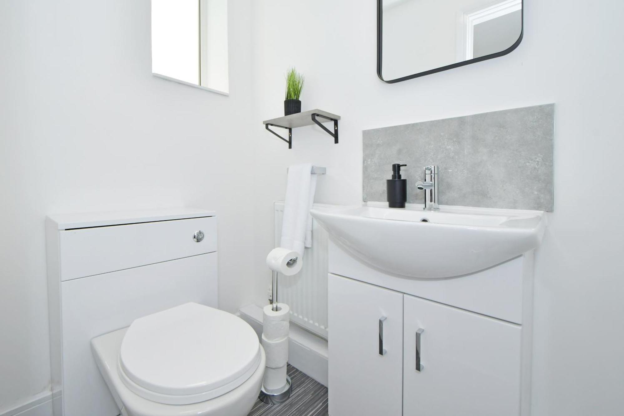 Sapphire Apartments By Yourstays - Luxury 2 Bedroom Apartments In Crewe Luaran gambar